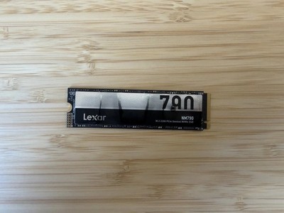Lexar NM790 SSD 1 TB, PCIe 4.0 X4, M.2 2280, 3D-NAND  TLC, wie neu