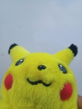 Pikachu Pokemon TOMY - Vintage - No Squeaky Sound - Early 5  Plush READ 