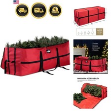 Wide Christmas Tree Storage Bag - Maximum Accessibility - Fits 9 Ft Trees - 6...