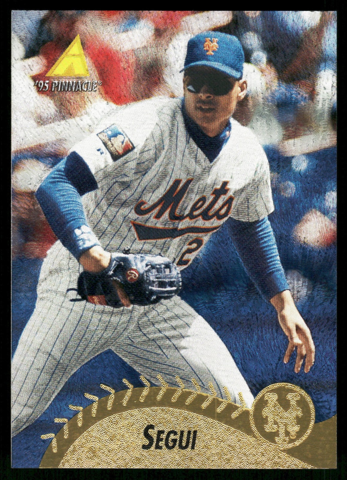 David Segui New York Mets 1995 Pinnacle Museum #313