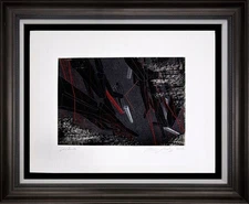 Lebbeus Woods Hand drawn, 2002 Hand Signed La Chute ONE-OF-A-KIND