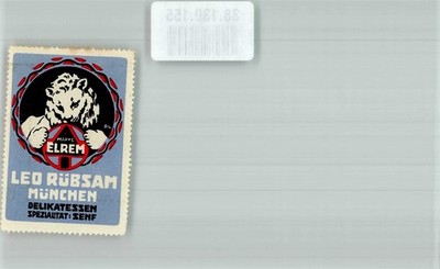 38130155 - 8000 Munich Elrem Leo Ruebsam delicacy specialty mustard