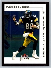 💎2001 Fleer Premium Football #178 Plaxico Burress - Pittsburgh Steelers💎