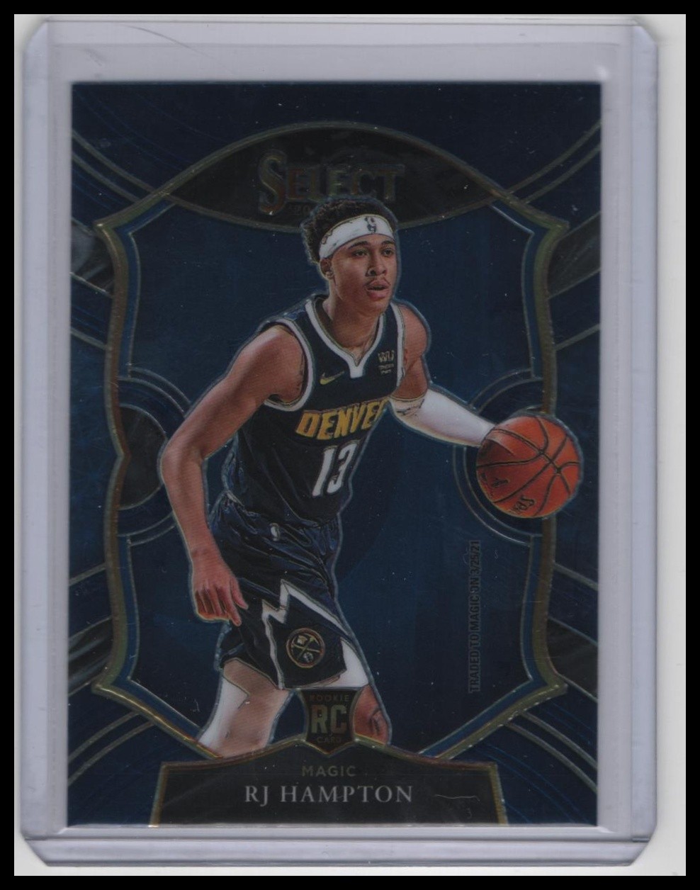 2020-21 Panini Select #84 RJ Hampton Blue