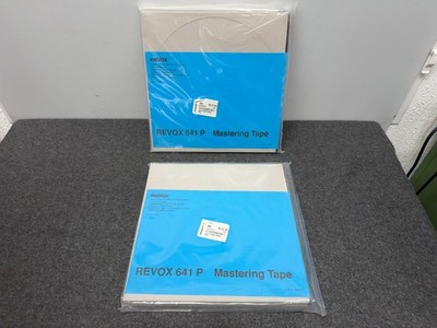 1 x Studer Revox Mastering Tape 641P 1100m Tonbandspule Neu & Originalverpackt