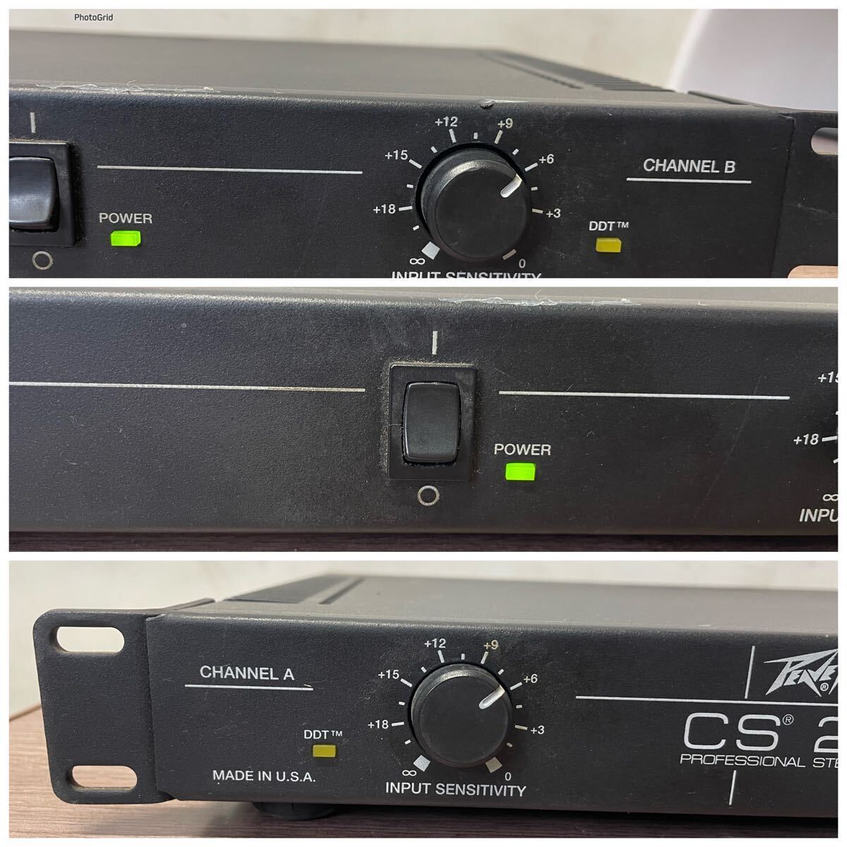 動作OK◎ PEAVEY CS200X ステレオパワーアンプ ピーヴィー Buy Peavey CS200X Professional Stereo Power Amplifier Amp