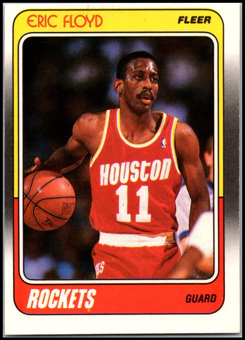 1988-89 Fleer #51 Eric Floyd - FREE SHIPPING!