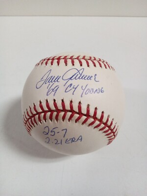 Tom Seaver Signed Inscribed 