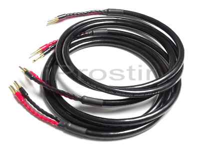 Neotech NES-3005G Hi-Fi Lautsprecherkabel 3,0 m Banane-Banane Stereo Paar