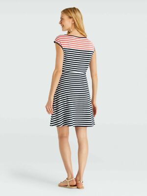 ponte knit a line dress $3590 Alaa Women's White Ponte Knit Scalloped Python A-Line Dress Size 36