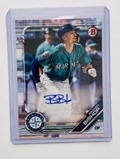2019 Bowman Prospect Braden Bishop Auto #PA-BB