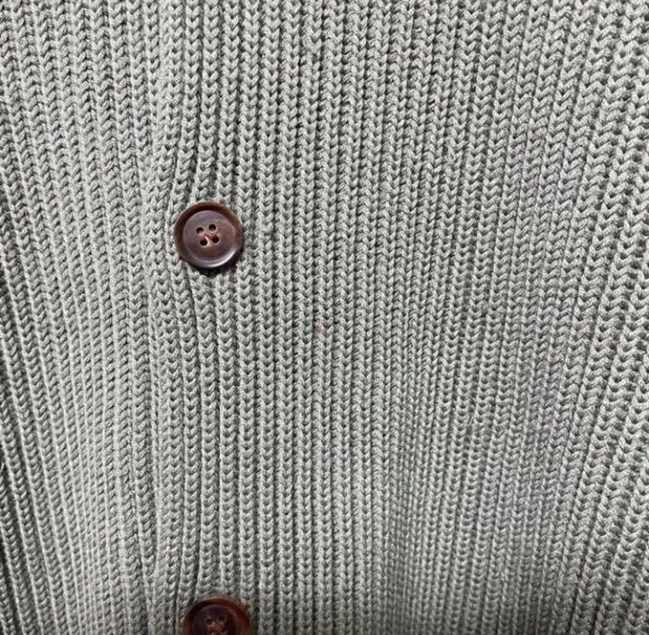 AURALEE 15AW WOOL CASHMERE RIB CARDIGAN | eBay 