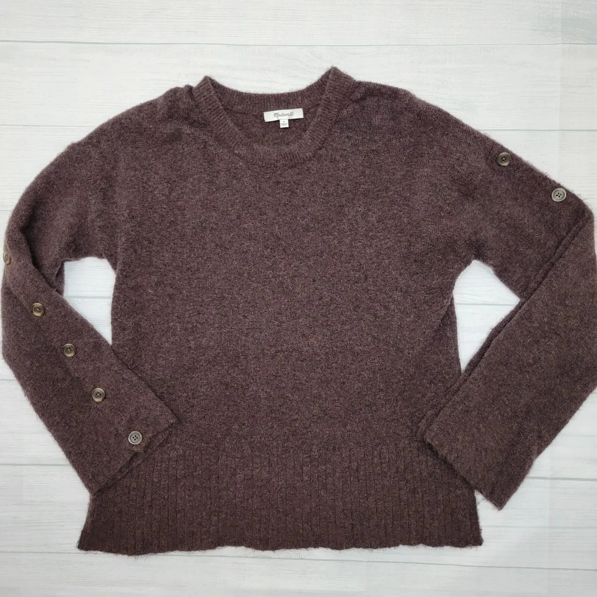 madewell brown sweater