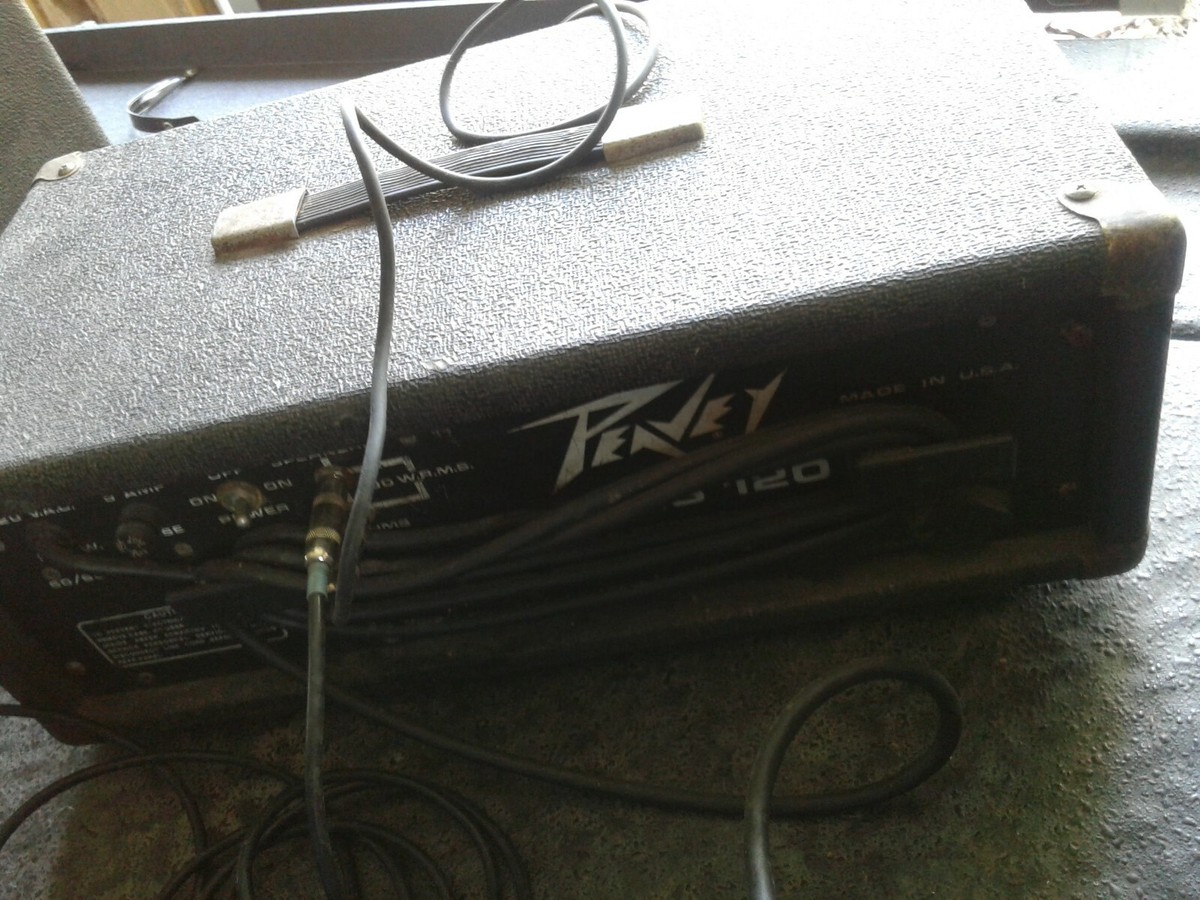 【激レア】PEAVEY ミキサーアンプ pa-120 ビンテージ レトロ ライブ 希少】PEAVEY ミキサーアンプ PA-120 ヴィンテージ レトロ レア Peavey