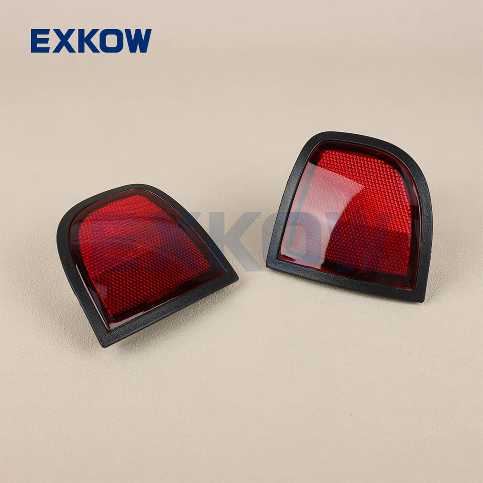 A Pair Rear Bumper Back Reflector Light for Mitsubishi L200 Triton IV 2005-2015 - Image 3 of 4