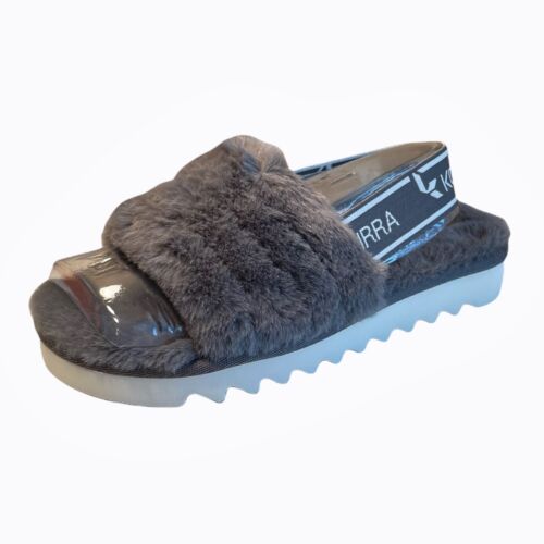 Koolaburra by UGG Girls Gray Slip On Shoes Size 13 Toddler Sandals
