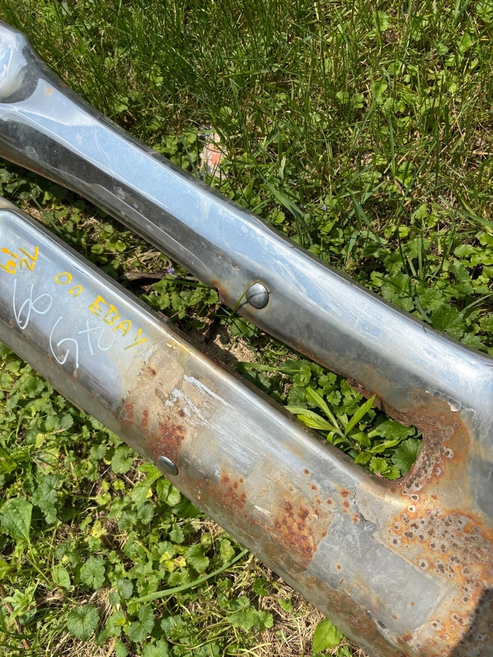 1966 Pontiac GTO передний бампер CORE ГРУБЫЙ RUFF оригинальный проект 66 LEMANS TEMPEST - Изображение 3 из 4