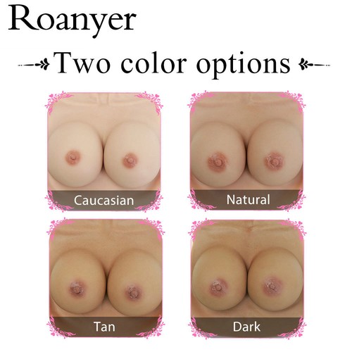 Silicone Fake Boobs Breast Forms Drag Queen Crossdresser - Picture 8 of 16