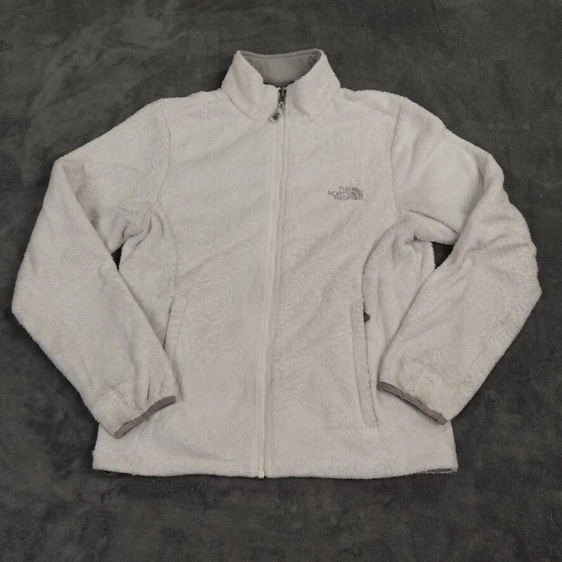north-face osito aahy fleece full zip pocket hiking jacket