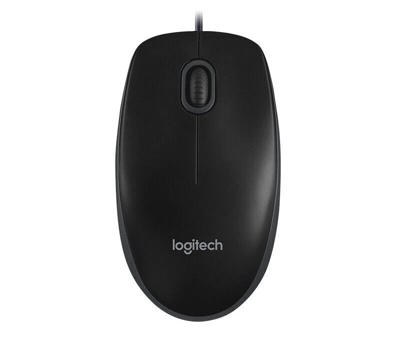 Logitech B100 USB Souris Standard avec Fil - Noir (910-003357)