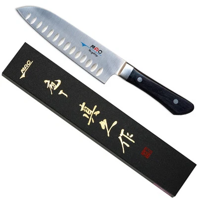 Japan MAC Knife MSK-65 Professional Series 6.5" Blade Japanese Santoku w/ Dimple