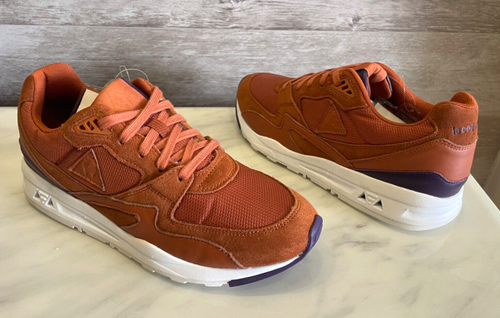 Le Coq Sportive LCS R800 Men's Brown Suede Athletic Sneakers Shoes 42 Trainers 9 - Picture 10 of 12