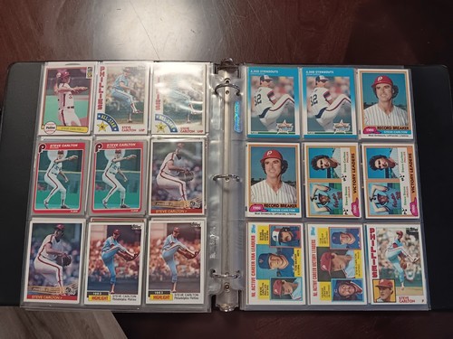 VINTAGE BASEBALL CARD LOT 139 CARDS STEVE CARLTON ROD CAREW & MORE HOF SEE PICS - Picture 6 of 9
