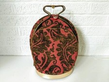 Rare Rosel Erzeugnisse Tapestry Tea Cozy or Purse  West Germany  Clamshell