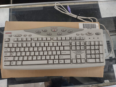 PS2 Keyboard Genuine Compaq 341162-006 HP Dell Gateway IBM Sony emachines Clone