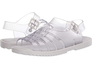 clear jelly sandals womens