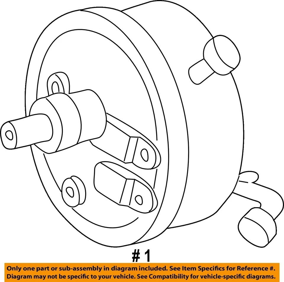 Used Power Steering Pump fits: 2002 Chevrolet Express 1500 van  Grade C - Image 4 of 4