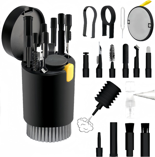 20-In-1 Laptop Phone Screen Earbud Cleaning Kit, Keyboard Cleaner Kit, Keyboard