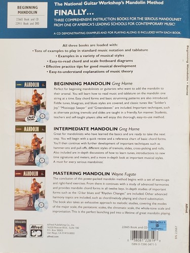 Mandolin Beginning The Complete Method Music Lessons Songbook W/CD - Picture 7 of 7