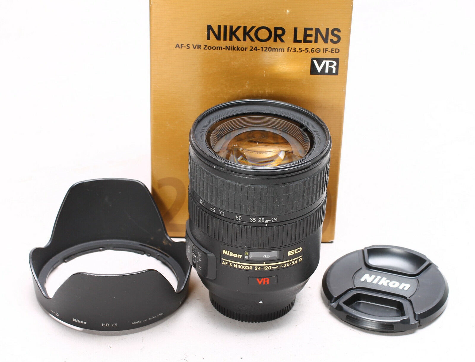 NIKON Zoom-NIKKOR 24-120mm f/3.5-5.6 AF-S VR IF AF ED G LENS