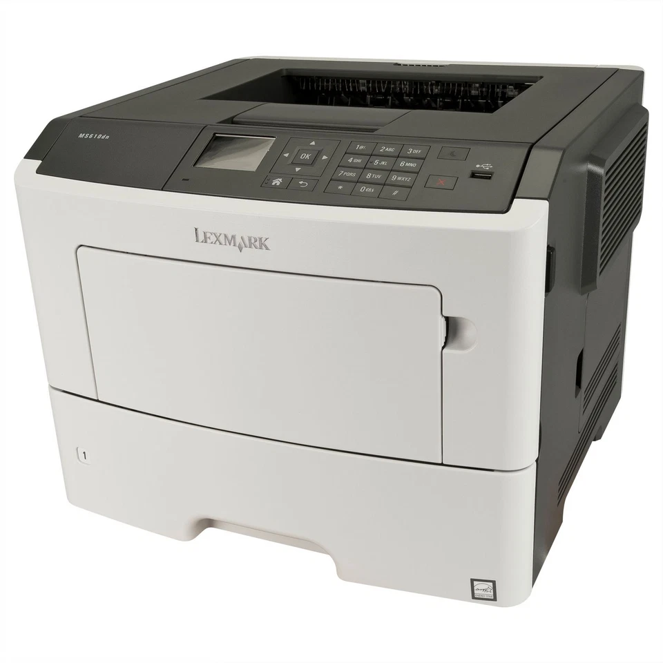 Impresora láser monocromática Lexmark MS610DN 4514-635 256 MB @13000 páginas con tóner/tambor Foto 2 de 3