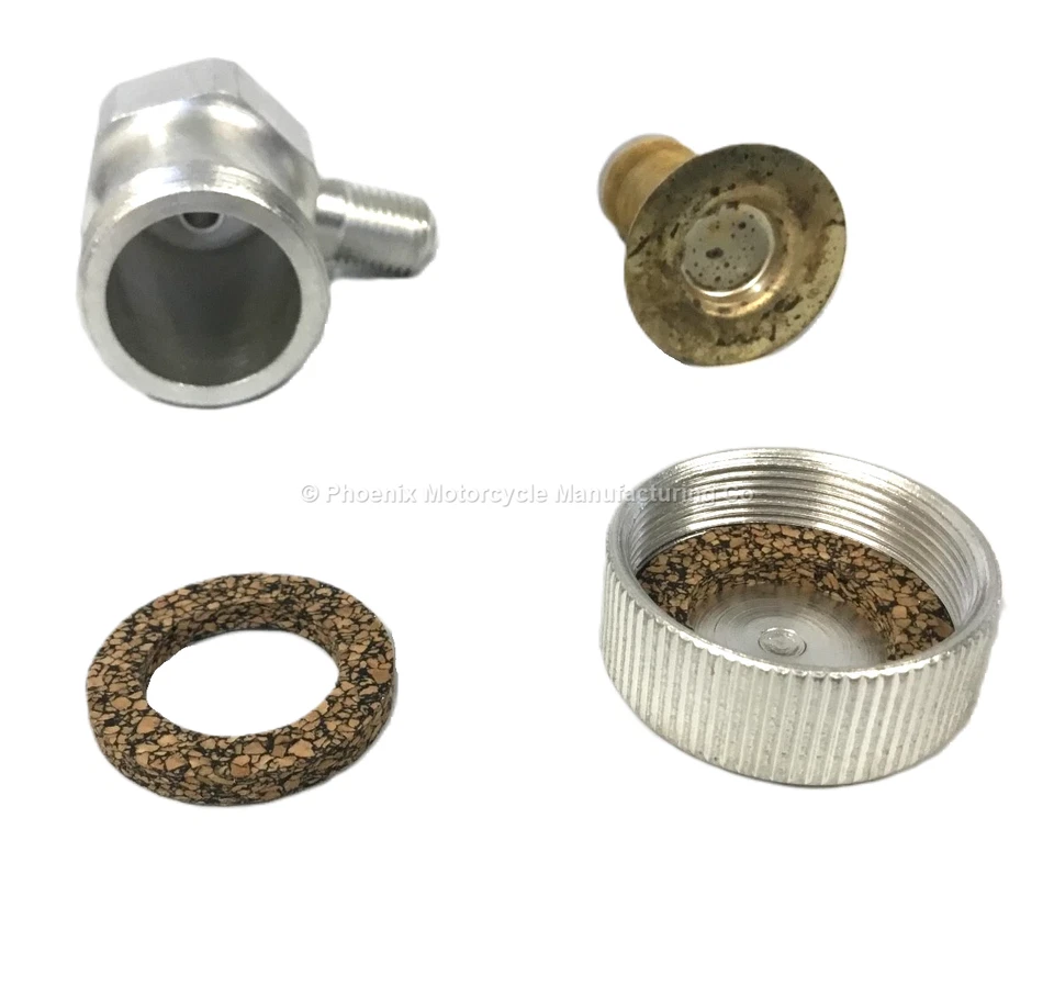 COLADOR DE LÍNEA DE COMBUSTIBLE DE GAS HARLEY LINKERT 3623-41M KNUCKLEHEAD UL WLA 1942-49 Foto 2 de 4