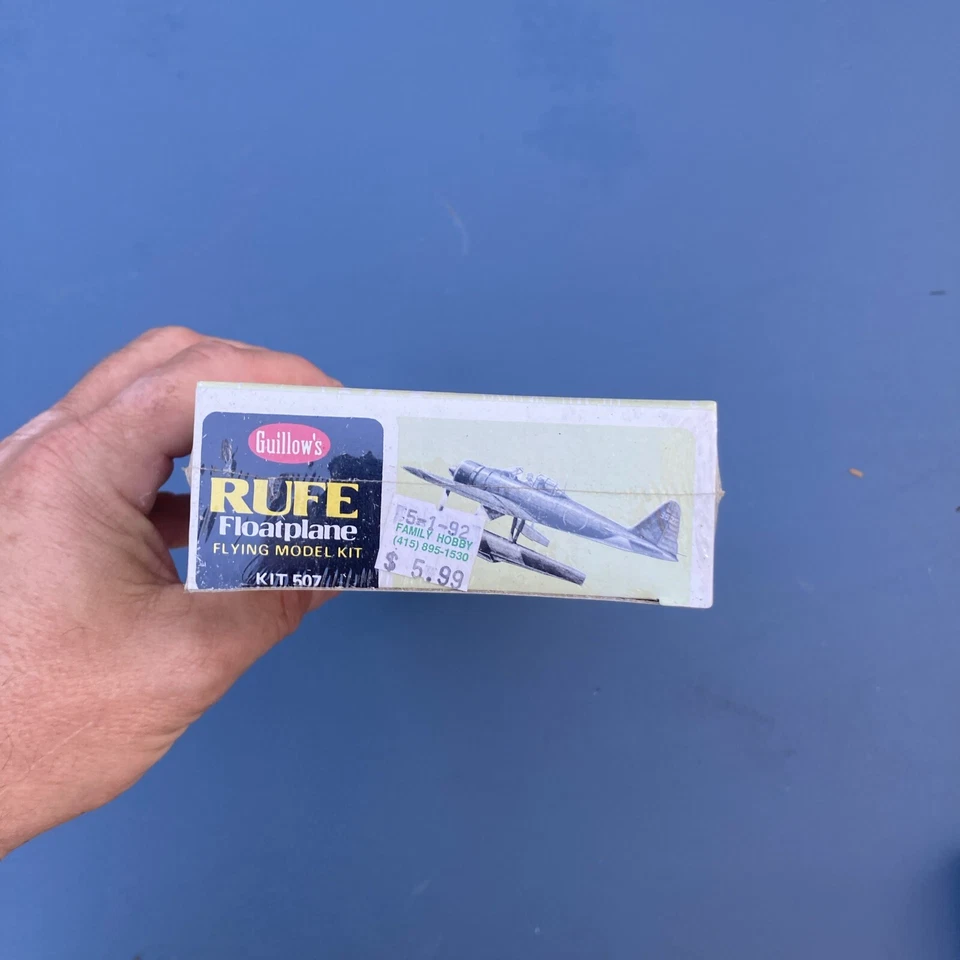 Guillows Nakijima Rufe WWII Fighter 1:30 Balsa Aircraft Model Kit New Sealed M3 - Image 3 of 4