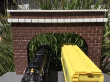 O SCALE DOUBLE TRACK TUNNEL PORTALS (Set of 2) - Model Railroad Train Scenery