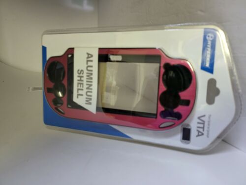 NEUF étui coque aluminium PS Vita rouge/rose pour PSVita PS Vita 1000 Z5 - Photo 1 sur 4