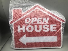 7 Pcs Open House Signs for Real Estate 18" X 14" Double Sided Real Estate Signs
