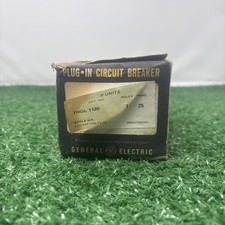 Lot Of 6 General Electric THQL1125 GE 1-Pole 25 Amp Circuit Breaker Thick Series