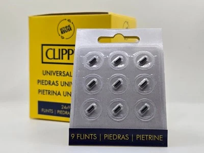 Clipper Feuersteine 9 Stück pro Blister | schneller Versand
