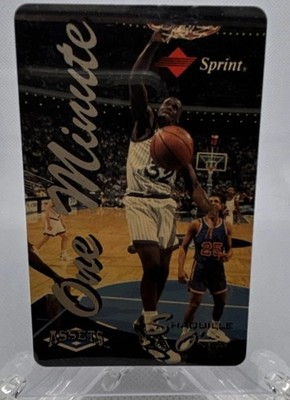 1995 Classic Assets - Phone Cards One Minute Shaquille O'Neal Dunking