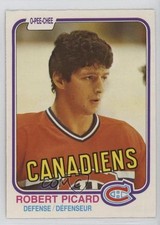 1981-82 O-Pee-Chee Robert Picard #189 1e5k