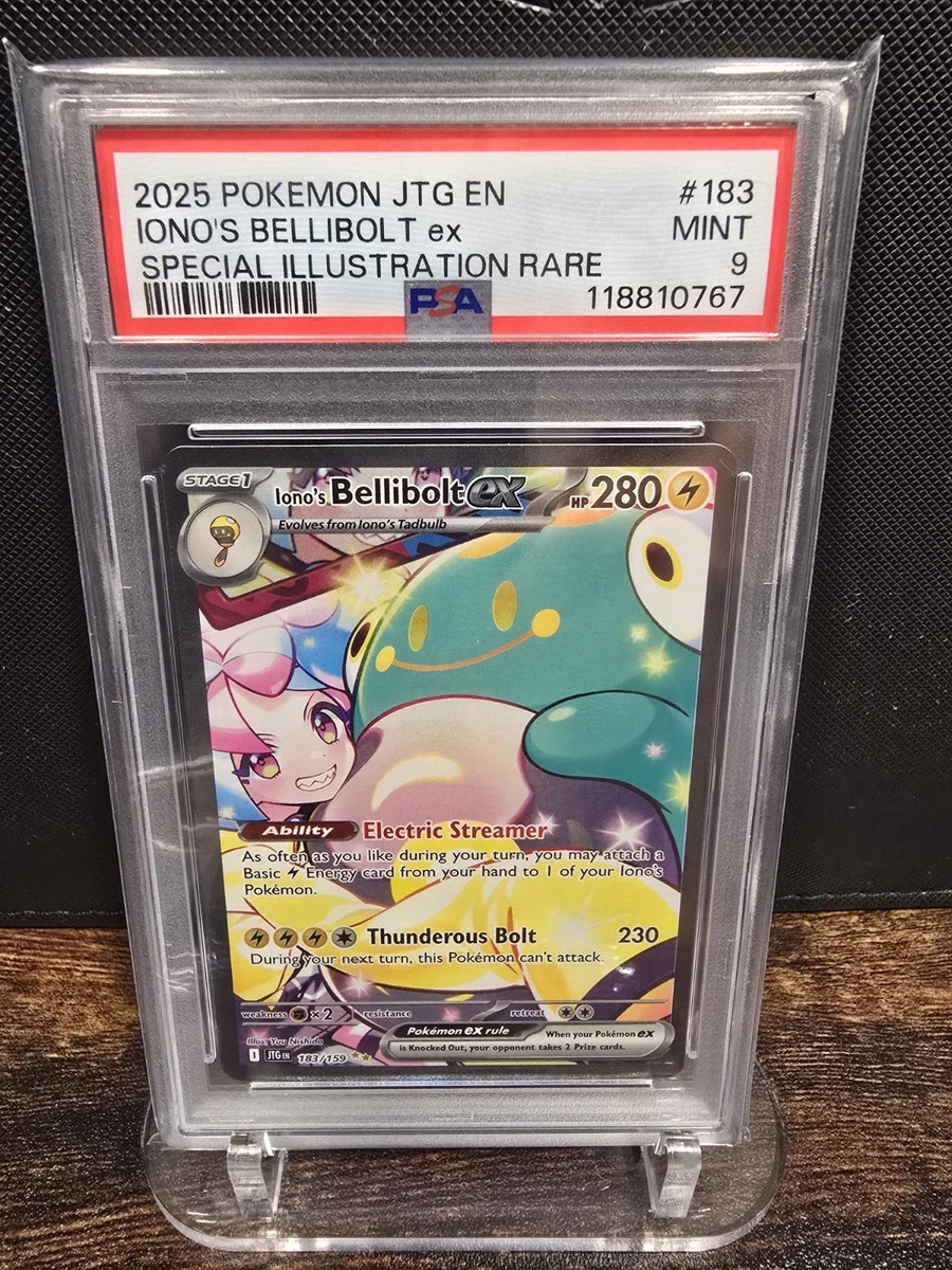 Iono's Bellibolt Ex Pokémon TCG Cards for sale | eBay
