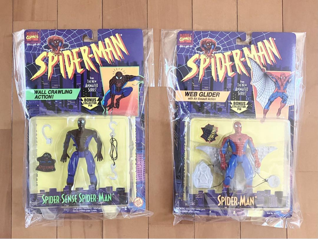 TOYBIZ Marvel Comics Spider-Man Wall Crawling & Web Glider Action