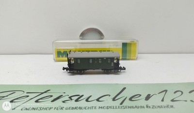 Minitrix N DC 13135 Lokalbahnwagen Post PwPostbay14 / DRG / OVP