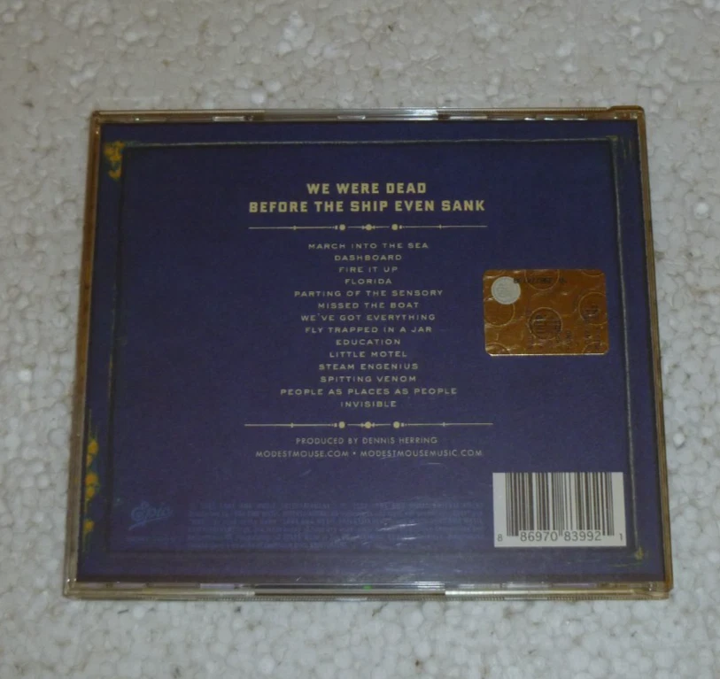 MODEST MOUSE - WE WERE DEAD BEFORE THE SHIP EVEN SANK cd - Imagen 2 de 3