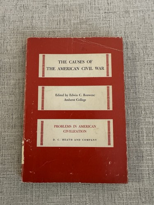 #ad The Causes of the American Civil War Edwin C Rozwenc 1961 PB $16.19