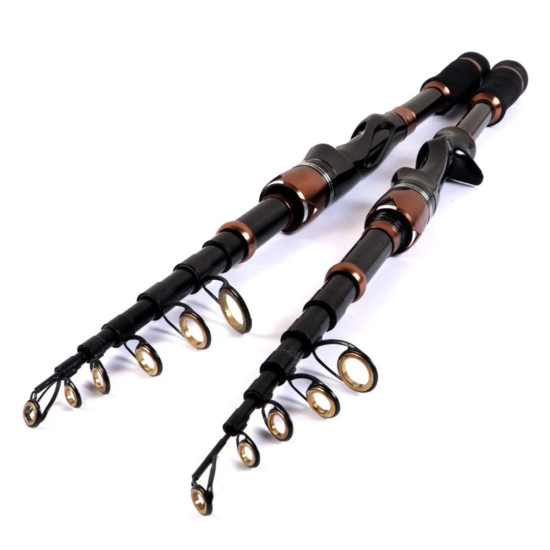Telescopic Fishing Rod Carbon Fiber Spinning Casting Rod Stream Lure Travel Rods
Opens in a new wind